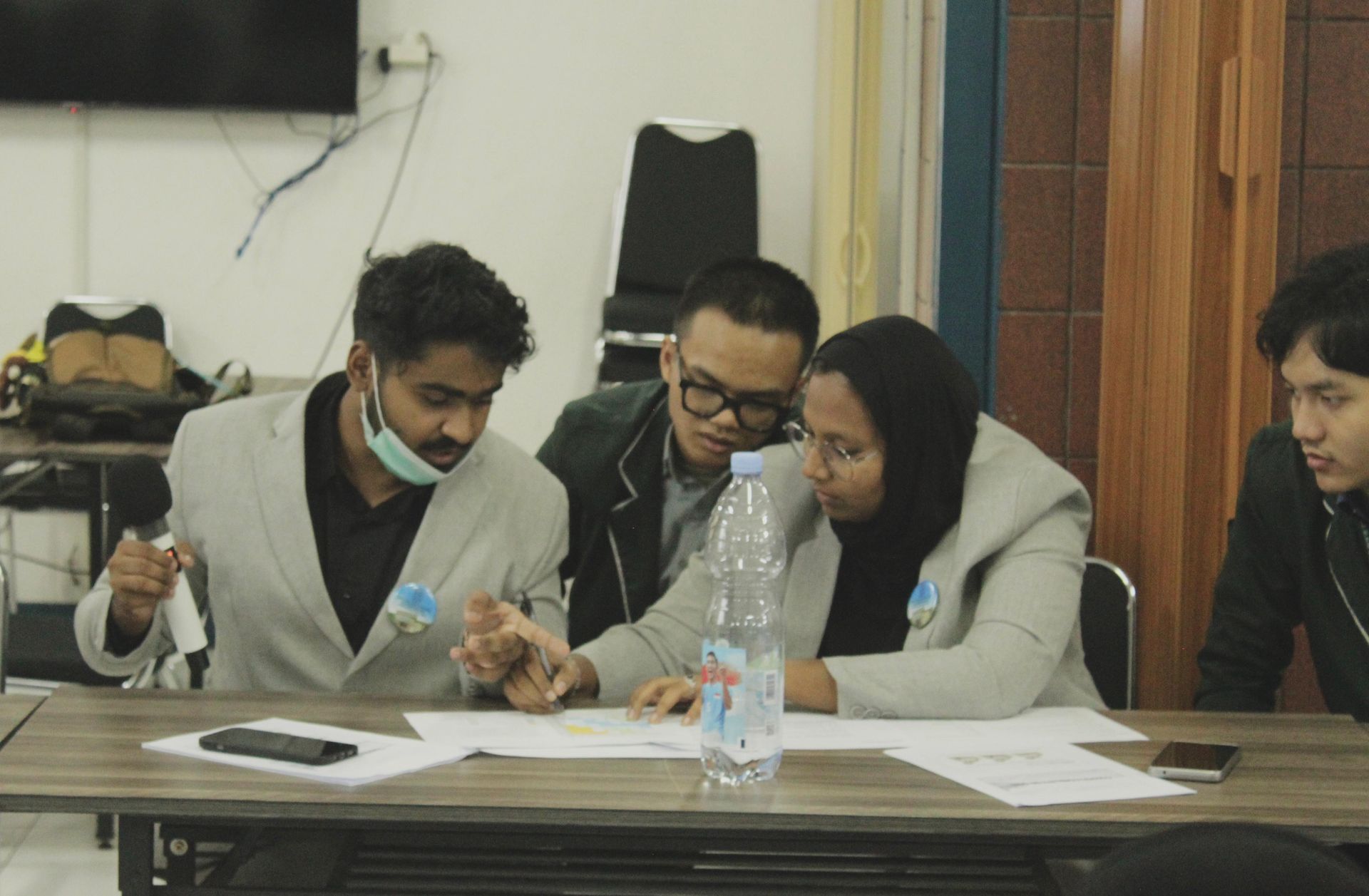 FASAL RAHMAN P 2nd year B.com CA Participated in International Student's  Mobility Program at INDONESIA