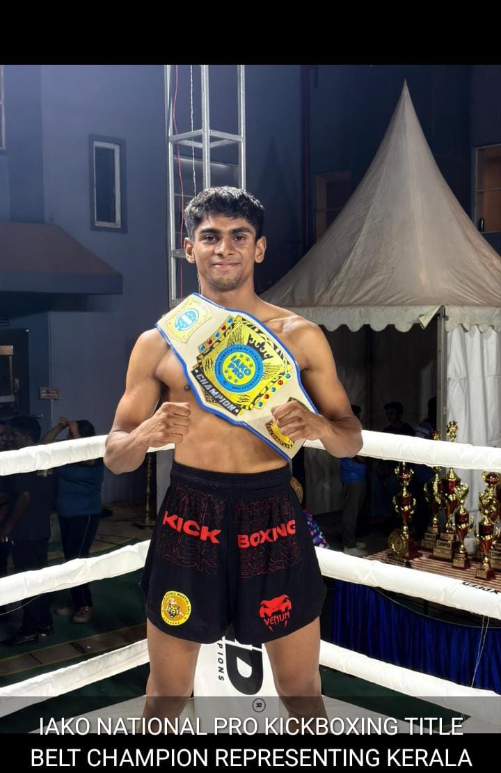 IAKO National Pro KickBoxing Title Belt Champion