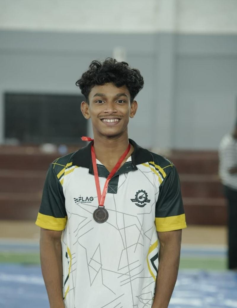 Wrestling Inter College-Bronze Medal